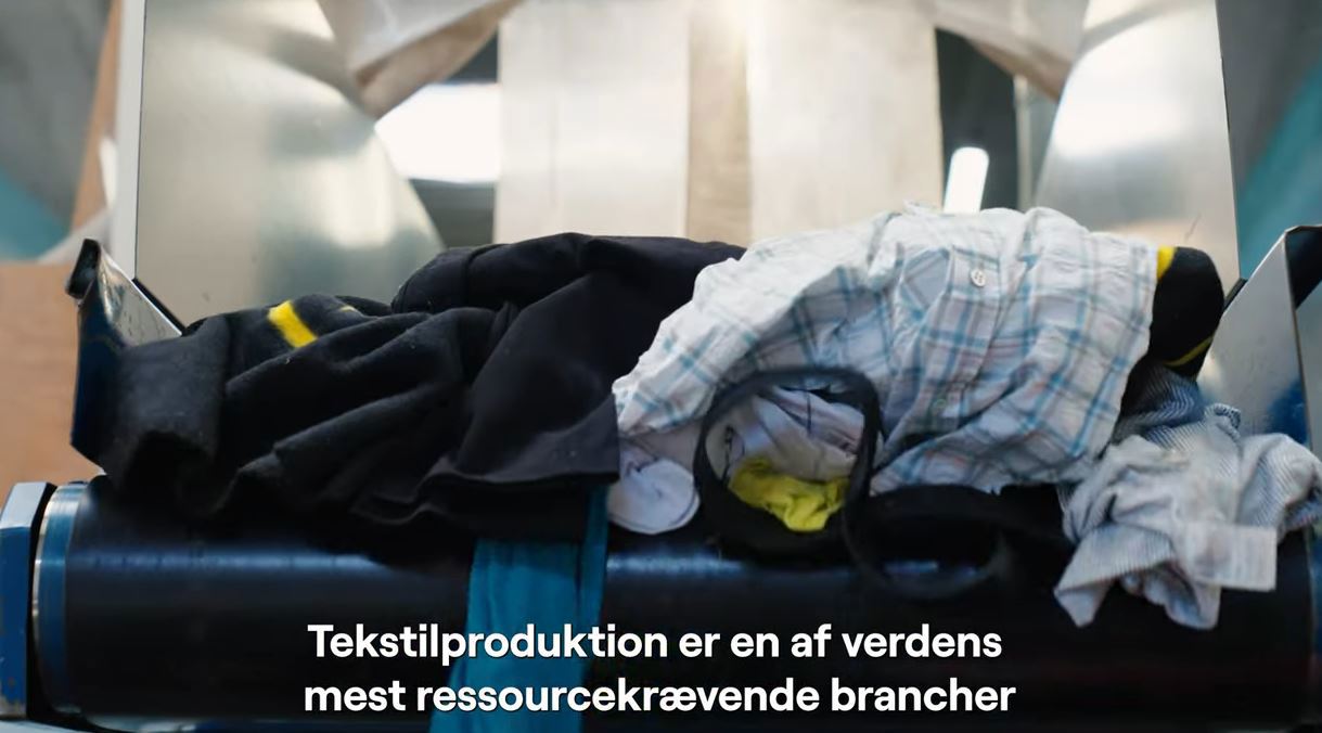 Tekstilaffaldets rejse Tekstilaffaldets rejse