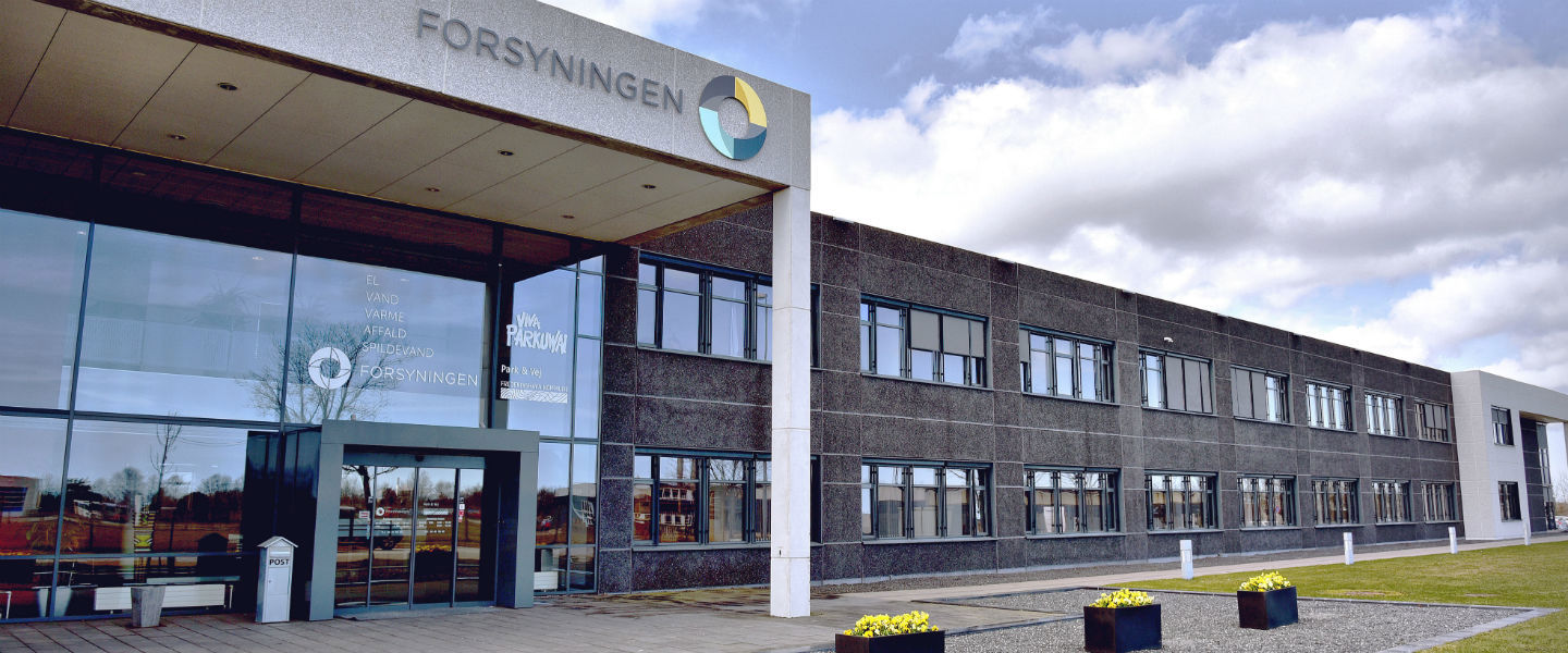 Forsyningens administrationsbygning på Knivholtvej Forsyningens administrationsbygning på Knivholtvej